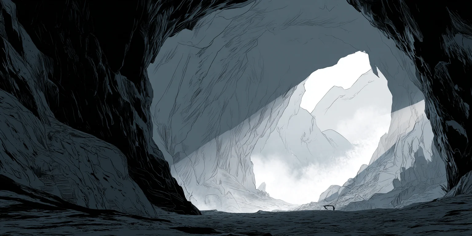 Cinematic storyboard frame